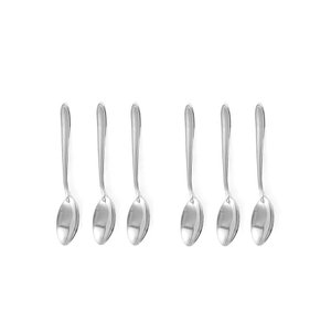 Colher de Sobremesa Inox Talheres Colheres Aço Victoria 6un