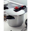 Ver imagem 5 de Panela de Pressão Solar em Aço Inox Fundo Triplo com 5 Dispositivos de Segurança 22 Cm 4,