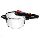 Ver imagem 1 de Panela de Pressão Solar em Aço Inox Fundo Triplo com 5 Dispositivos de Segurança 22 Cm 4,