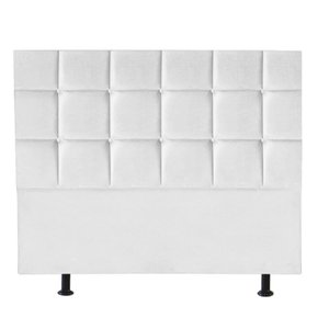 Cabeceira para Cama Box Casal 1,40 Cm Espanha - Oferta House Cor:branco