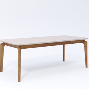 Mesa Ficus 77cm X 100cm X 210cm Tampo em Mdf