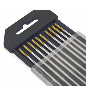 Eletrodo Tungstênio Lantânio Dourado Ewla-1.5 - 2.4mmx150mm (3/32x6) 10 Unidades