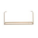 Ver imagem 2 de Prateleira Angra 60cm Estilo Industrial Metal Cozinha Quarto Sala Decorativa Studio Metal Madeira Pr