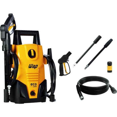 Lavadora de Alta Pressão Wap Eco Fit 2200 1500PSI 1400W 330L-H Laranja 220V