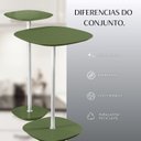 Ver imagem 7 de Conjunto Mesa Lateral Florença Alta e Baixa - Lf 049