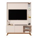 Ver imagem 3 de Estante Ripado Ripada para Tv até 60 Polegadas Açaí