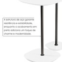 Ver imagem 4 de Conjunto Mesa Lateral Florença Alta e Baixa - Lf 049