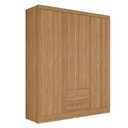 Ver imagem 1 de Guarda Roupa Casal Versa 6 Portas Freijó Fosco - Kits Paraná