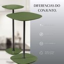 Ver imagem 7 de Conjunto Mesa Lateral Florença Alta e Baixa - Lf 049