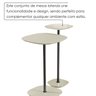 Conjunto Mesa Lateral Florença Alta e Baixa - Lf 049 - 6