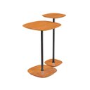 Ver imagem 2 de Conjunto Mesa Lateral Florença Alta e Baixa - Lf 049