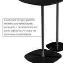 Ver imagem 4 de Conjunto Mesa Lateral Florença Alta e Baixa - Lf 049