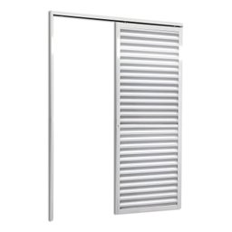 Porta de Correr Suspensa 210x70cm Veneziana Esq L.25 Brimak - 3