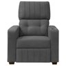 Poltrona do Papai Reclinável Real em Bouclê:boucle Grafite - 3