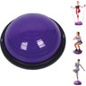 Meia Bola Bosu com Elastico Alongamento Musculaçao Pilates Yoga Academia Reabilitaçao Fisioterapia G - 6