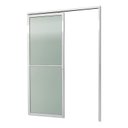 Ver imagem 3 de Porta de Correr Suspensa 210x70cm Vidro Dir L.25 Brimak Abertura Direita Branco