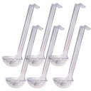 Ver imagem 1 de Conj 16 Concha Self Service Transparente Sorveteria Açaiteria Plást San 18 Cm Sb