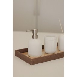 Bandeja Glass com Rattan - G - 3