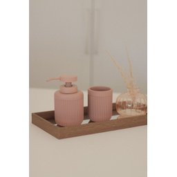 Bandeja Glass com Rattan - G - 4