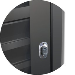 Porta de Correr Suspensa 210x70cm Veneziana Esq L.25 Brimak - 4