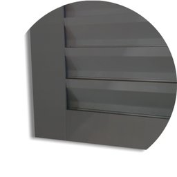 Porta de Correr Suspensa 210x70cm Veneziana Esq L.25 Brimak - 5