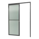Ver imagem 2 de Porta de Correr Suspensa 210x70cm Vidrao Dir L.25 Brimak Abertura Direita Cinza