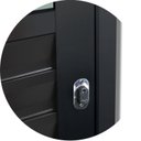 Ver imagem 4 de Porta de Correr Suspensa 210x70cm Meia Veneziana Meia Vidro Esq L.25 Brimak