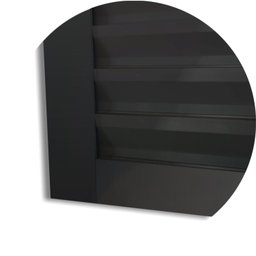 Porta de Correr Suspensa 210x70cm Veneziana Esq L.25 Brimak - 5