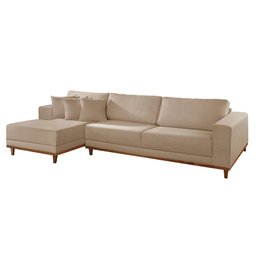 Sofá Cronos 03 Metros Chaise Lado Esquerdo Meu Sofá Online - 2