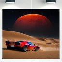 Ver imagem 1 de Quadro Decorativo Tela Canvas Auto Ref:qbau3 Lojall 120 X 80 Cm Borda Infinita