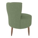 Ver imagem 3 de Poltrona Decorativa Pes Palito Savana Boucle Oliva Milani Store
