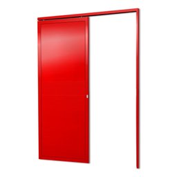 Porta de Correr Suspensa 210x70cm Lambril Dir L.25 Brimak - 2