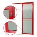 Ver imagem 3 de Porta de Correr Suspensa 210x70cm Vidrao Dir L.25 Brimak Abertura Direita