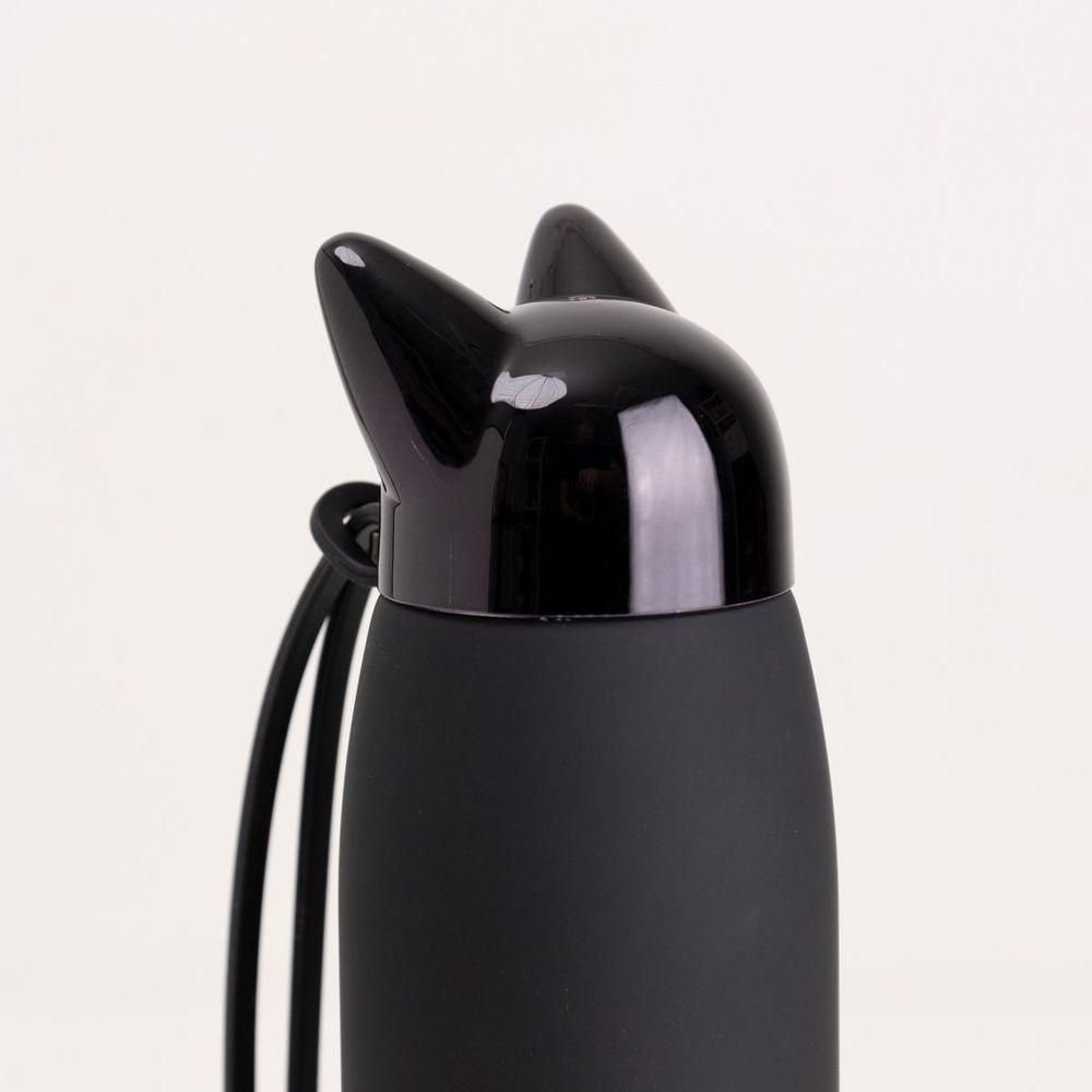 Garrafa Termica com Alca Gato Preto - 3