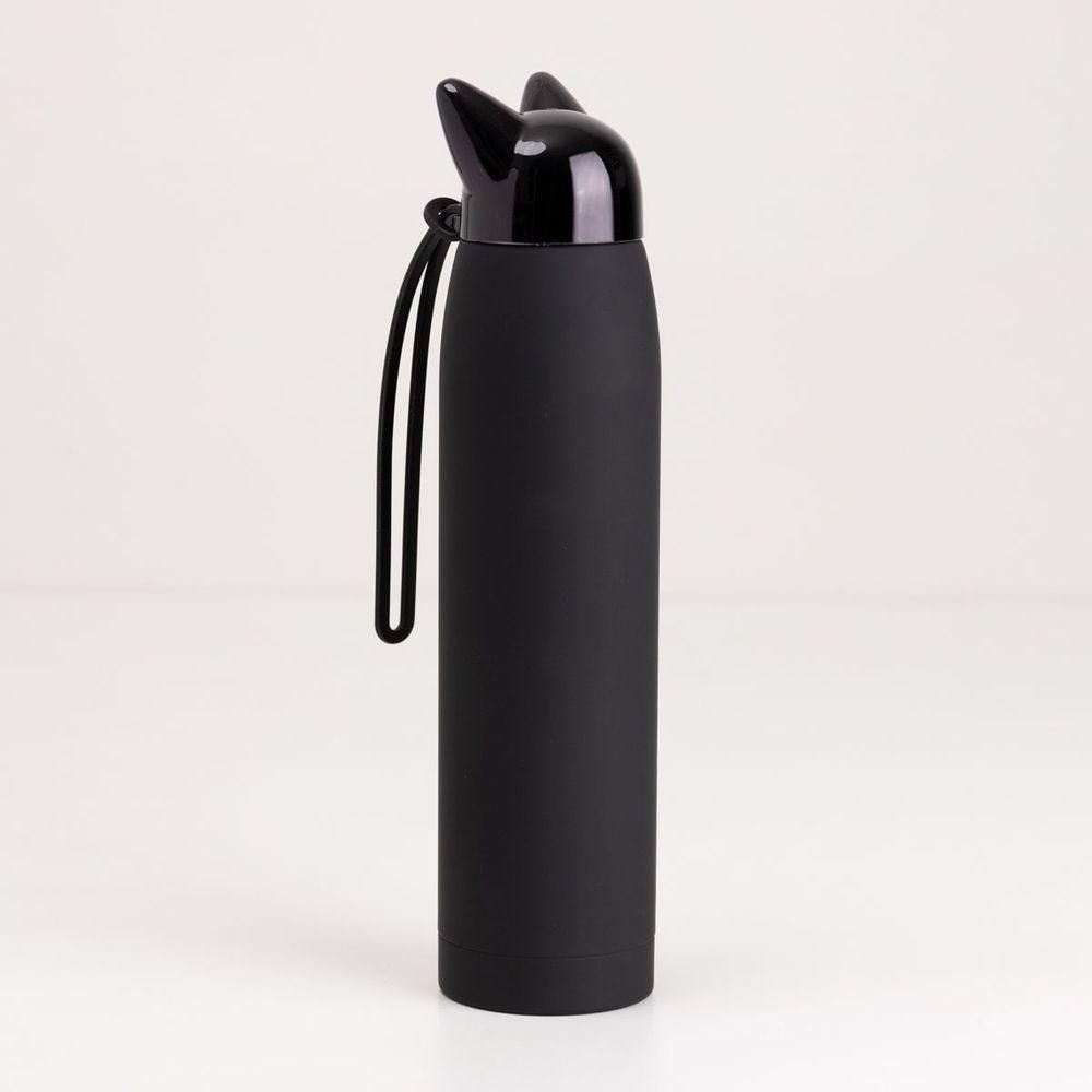 Garrafa Termica com Alca Gato Preto - 4