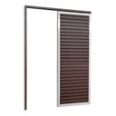 Ver imagem 2 de Porta de Correr Suspensa 210x70cm Veneziana Esq L.25 Brimak