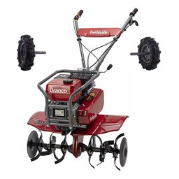 Motocultivador Tratorito 7.5cv 3m Branco + Plantadeira - 6