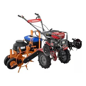 Motocultivador Tratorito 7.5cv 3m Branco + Plantadeira