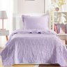 Kit Cobre Leito Colcha Bouti Solteiro Infantil 2 Peças Lilás 100% Poliéster - 2