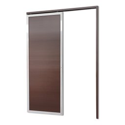 Porta de Correr Suspensa 210x70cm Lambril Dir L.25 Brimak - 2