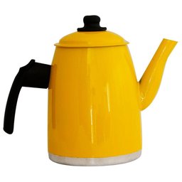 Kit Chaleira e Bule Gulê Alumínio 2 Peças Amarelo - 2