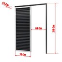 Ver imagem 6 de Porta de Correr Suspensa 210x70cm Veneziana Dir L.25 Brimak Abertura Direita