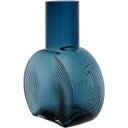 Ver imagem 4 de SANVICTOR GARRAFA DECORATIVA 23x16x8cm VIDRO AZUL