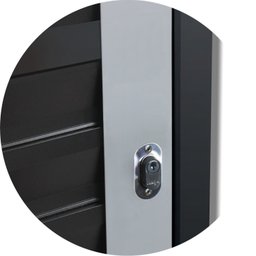 Porta de Correr Suspensa 210x70cm Veneziana Esq L.25 Brimak - 4