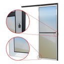 Ver imagem 3 de Porta de Correr Suspensa 210x70cm Vidrao Dir L.25 Brimak Abertura Direita Preto/Mix