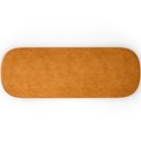 Ver imagem 2 de Kit 02 Puffs Decorativos Orgânico para Living Quarto 195cm Doha W01 Couríssimo Whisky - Lyam Decor