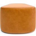 Ver imagem 4 de Kit 02 Puffs Decorativos Orgânico para Living Quarto 195cm Doha W01 Couríssimo Whisky - Lyam Decor