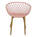 Ver imagem 3 de Kit 6 Cadeiras Poltrona Clarice Sidera Nest Web com Apoio de Braço
