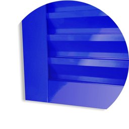 Porta de Correr Suspensa 210x70cm Veneziana Esq L.25 Brimak - 5