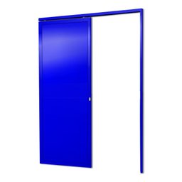 Porta de Correr Suspensa 210x70cm Lambril Dir L.25 Brimak - 2
